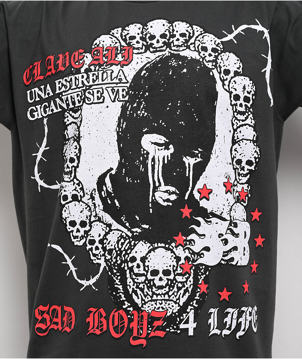 $AD BOYZ by Junior H Primero Charcoal T-Shirt