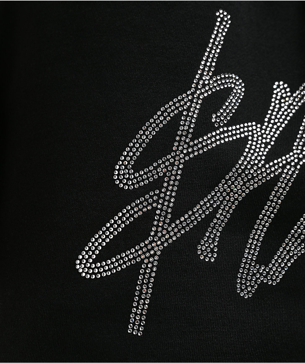 $AD BOYZ by Junior H Rhinestone Black Sweat Shorts