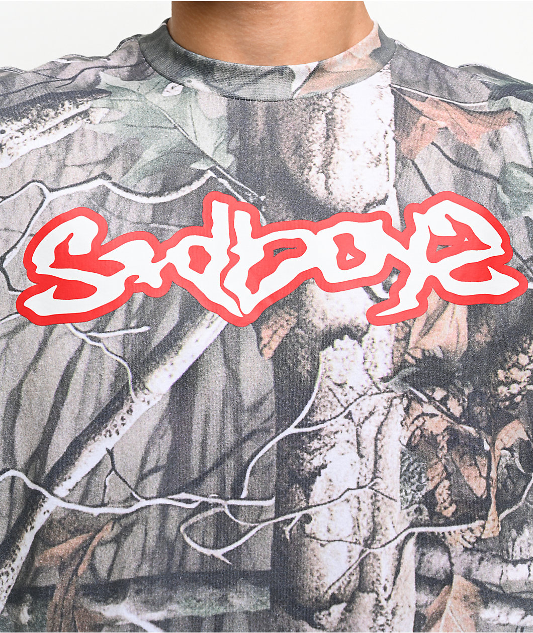 $AD BOYZ by Junior H Sad Camo T-Shirt