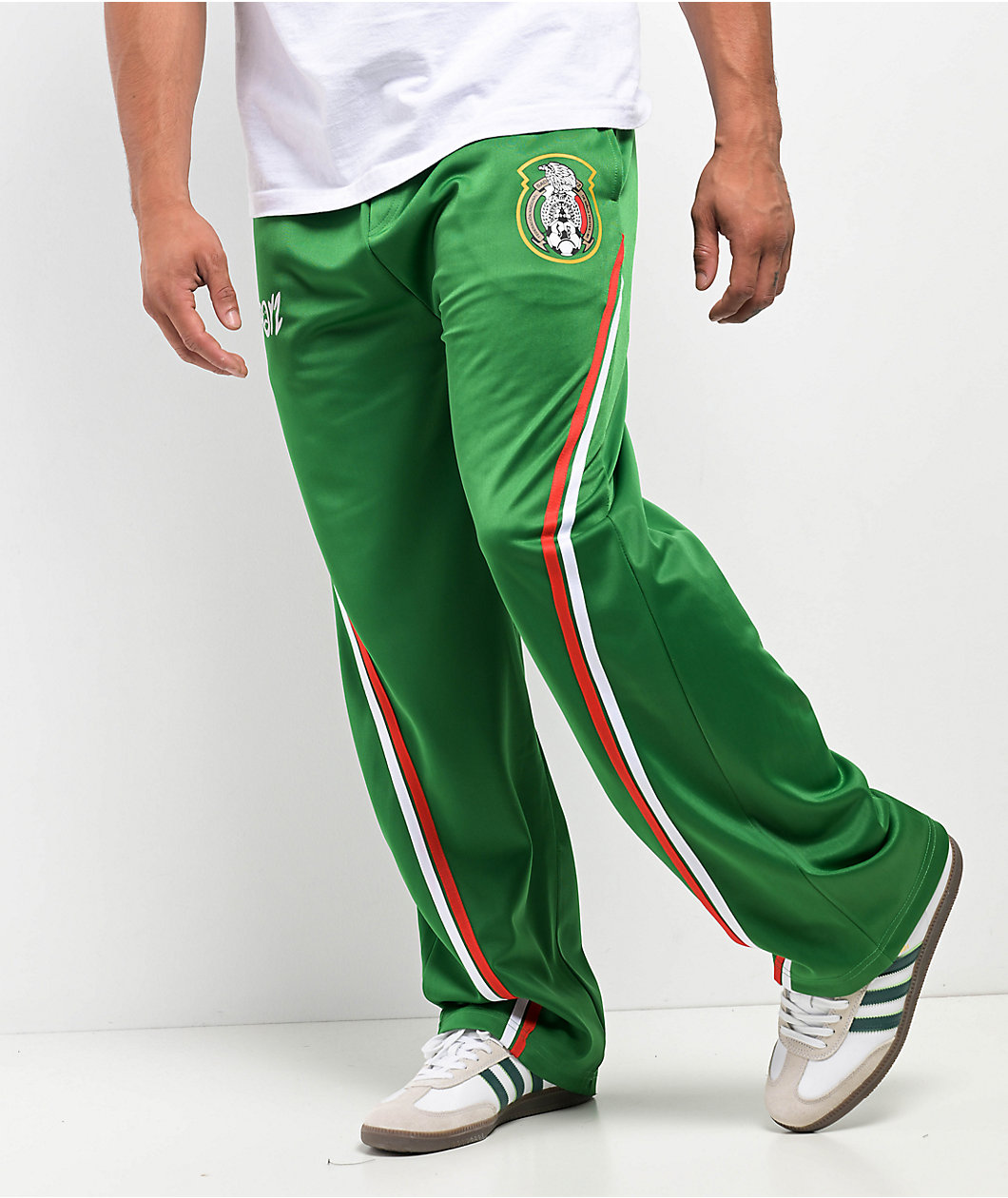 $AD BOYZ by Junior H Soccer Green Track Pants