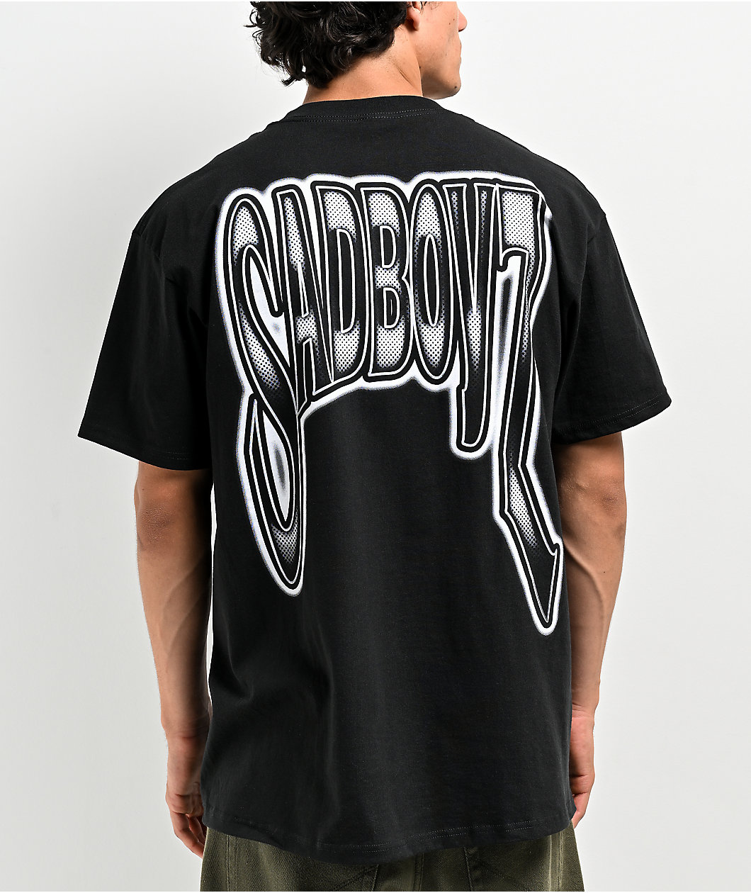 $AD BOYZ by Junior H Tagged Black T-Shirt