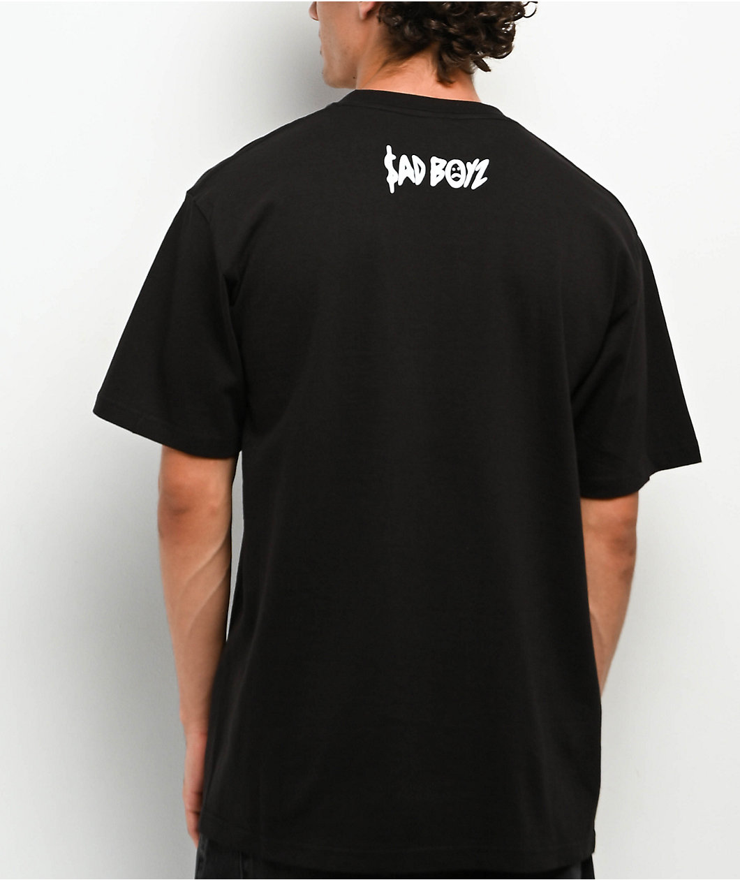 $AD BOYZ by Junior H Three Daisies Black T-Shirt