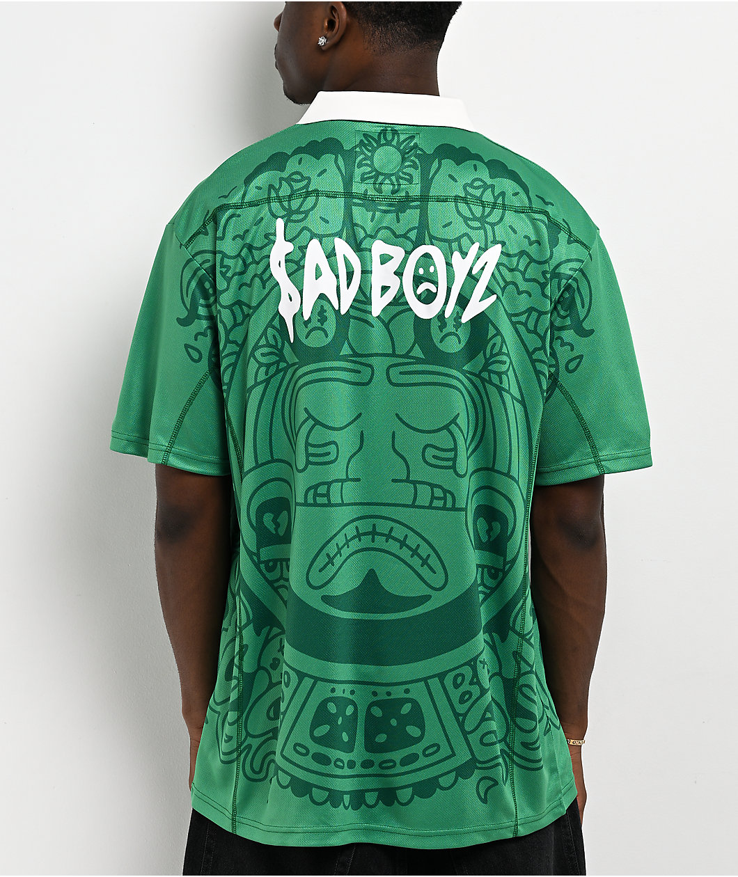 $AD BOYZ by Junior H V2 Green Short Sleeve Soccer Jersey