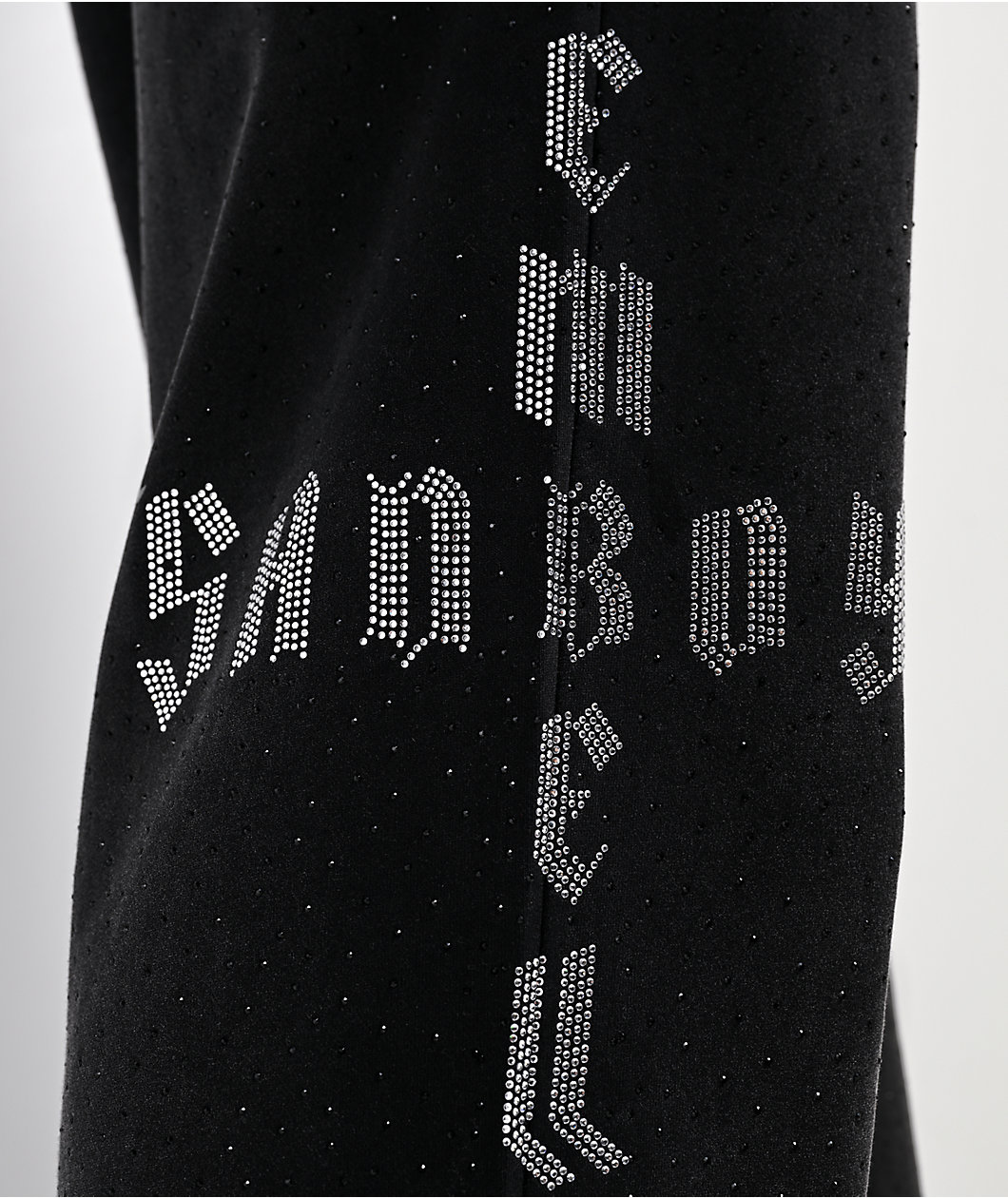 $AD BOYZ by Junior H x Embellish Buss Down Black Wash Sweatpants