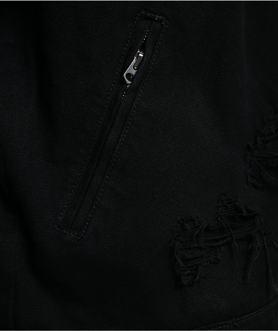 $AD BOYZ by Junior H x Embellish Cross Black Work Jacket