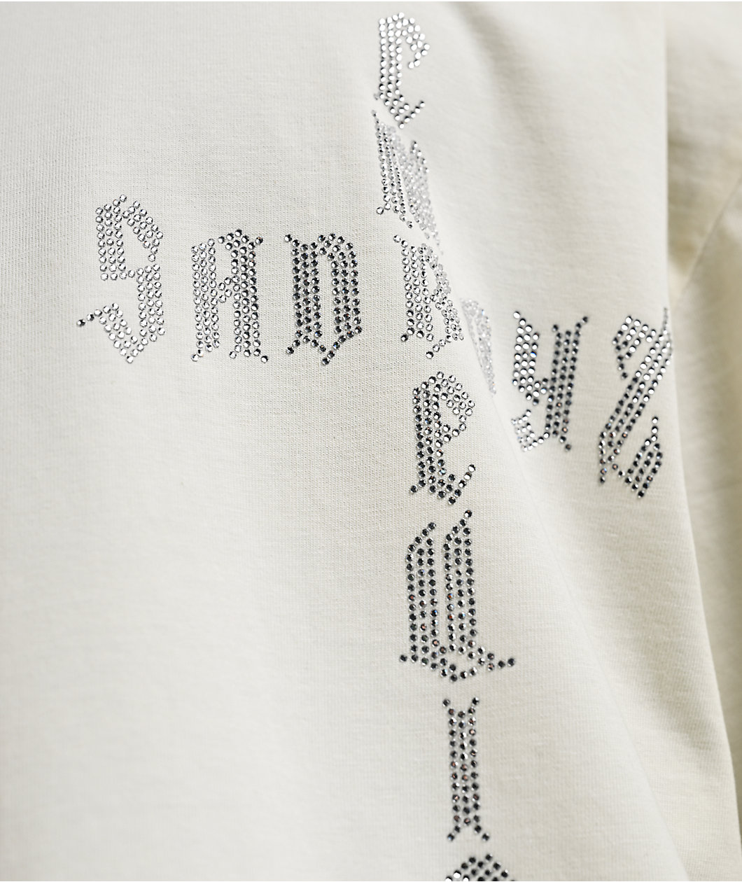 $AD BOYZ by Junior H x Embellish Cross White T-Shirt