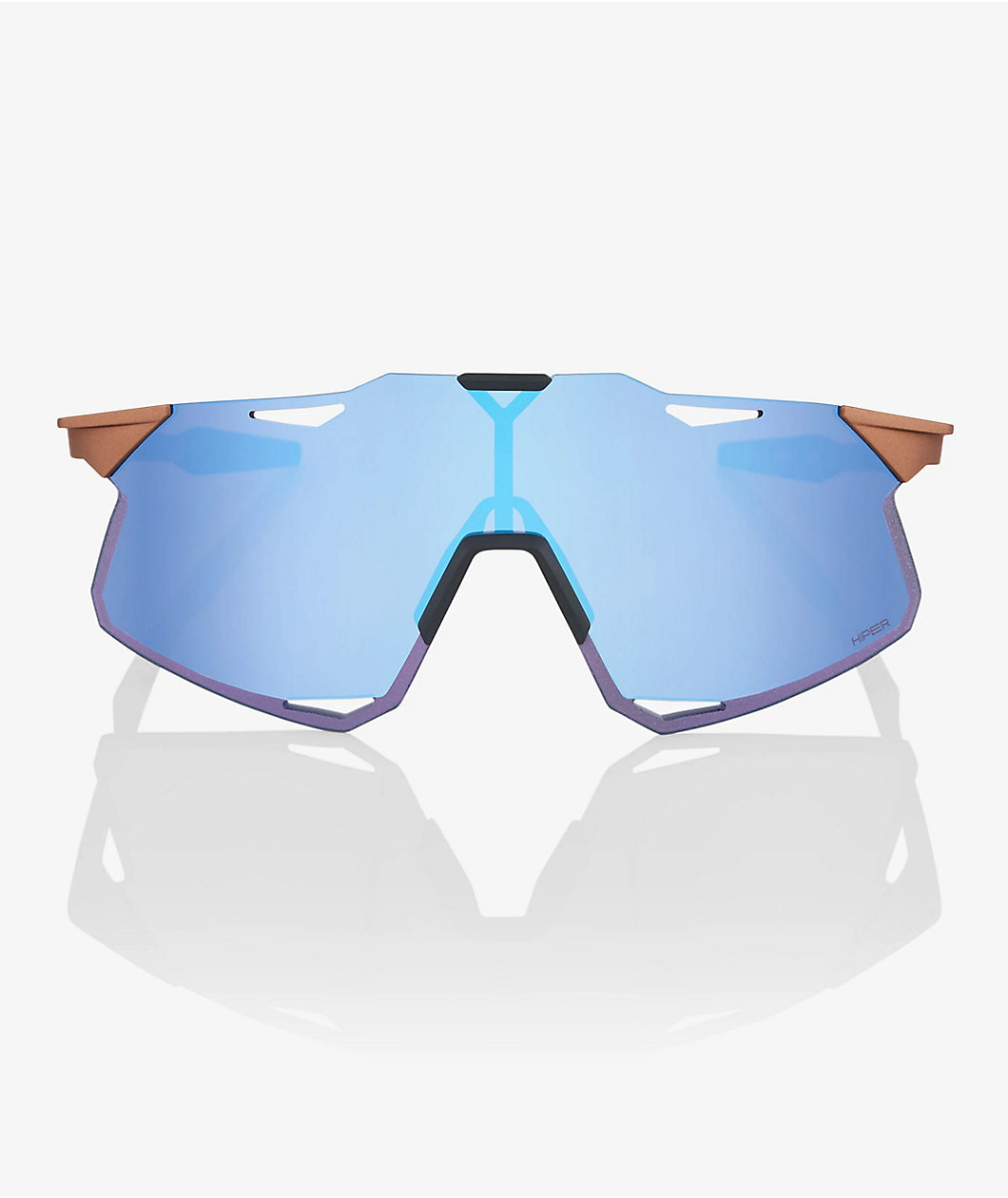 100% Hypercraft Matte Copper Chromium Sunglasses