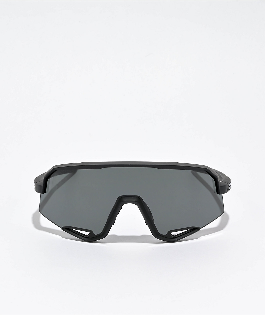 100% Slendale Matte Black & Smoke Sunglasses