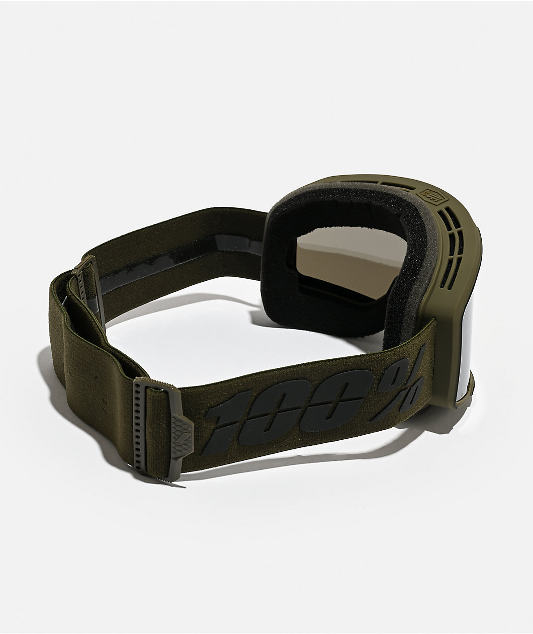 100% Valnor Fatigue & Silver Mirror Snowboard Goggles