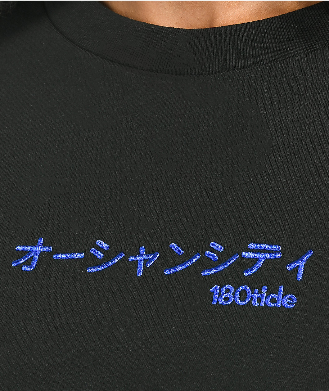 180TIDE Ocean City Black T-Shirt