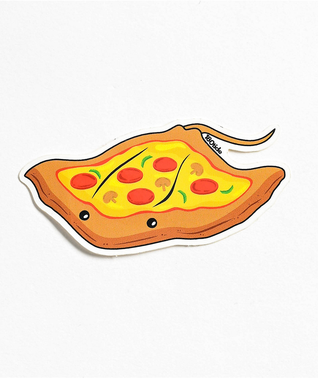 180TIDE Slice The Pizza Stingray Sticker