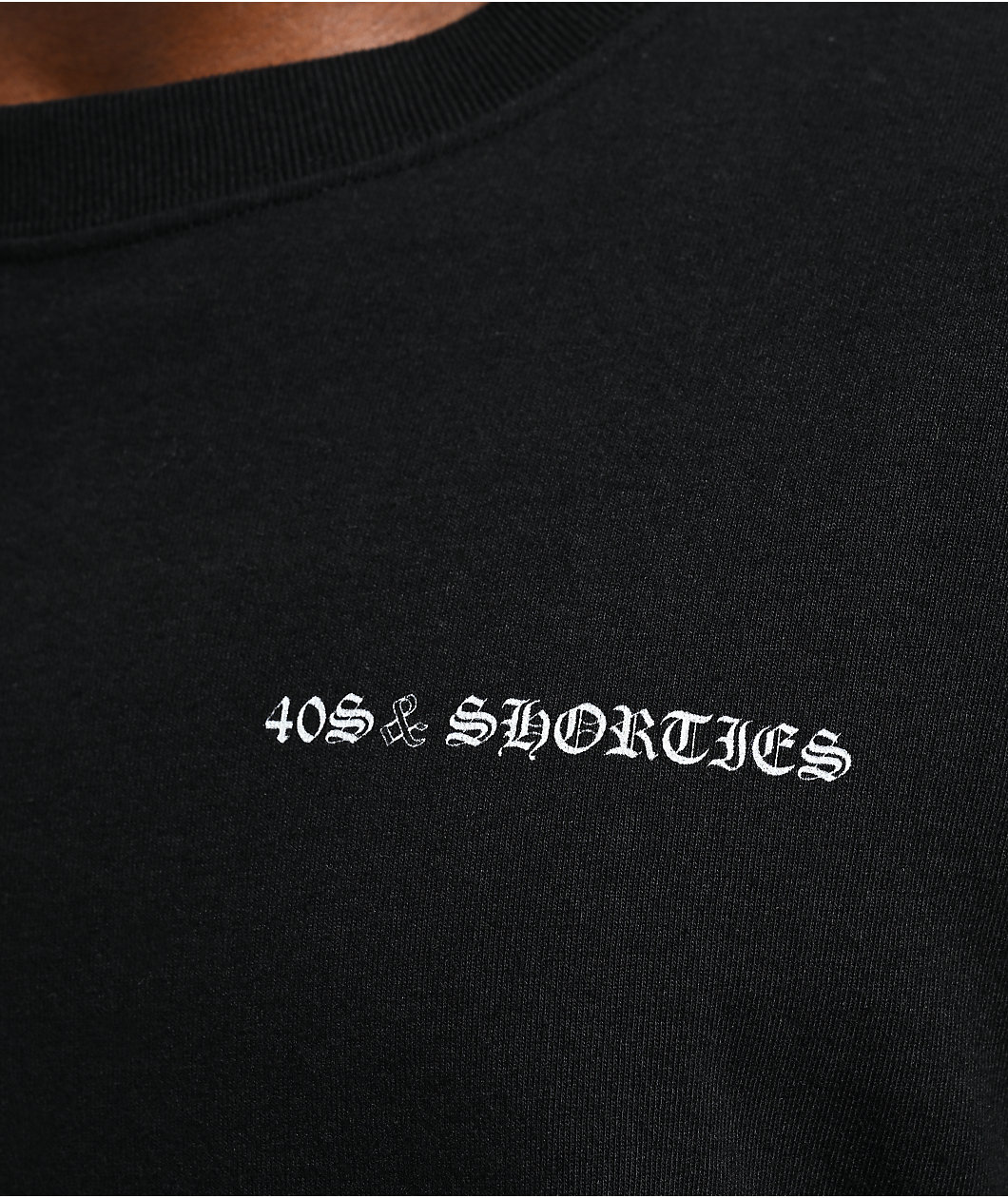 40s & Shorties Born Sinner Black T-Shirt