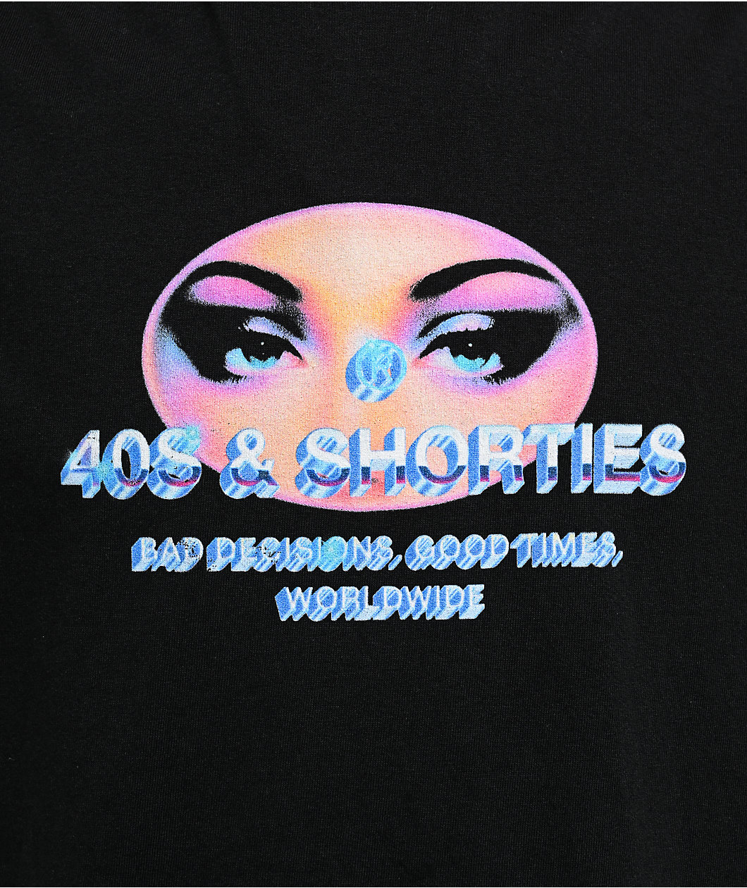 40s & Shorties Eyes Without A Face Black T-Shirt