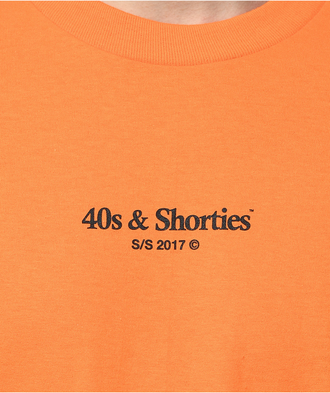 40s & Shorties General Logo Orange T-Shirt
