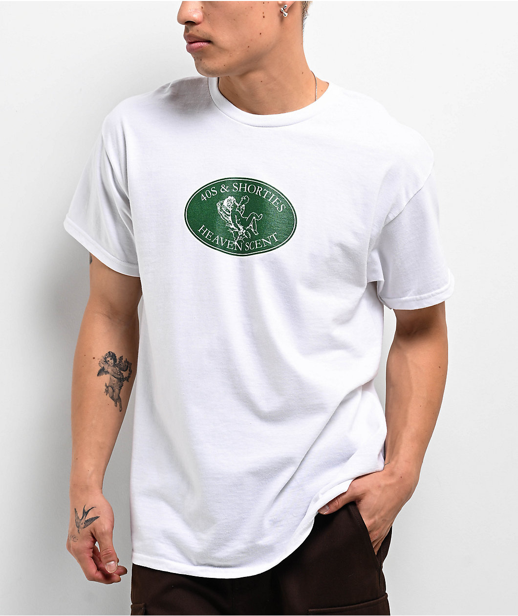 40s & Shorties Heaven Scent White T-Shirt