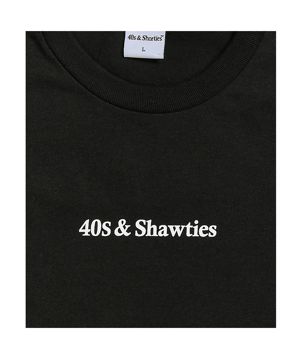 40s & Shorties Shawties Black T-Shirt