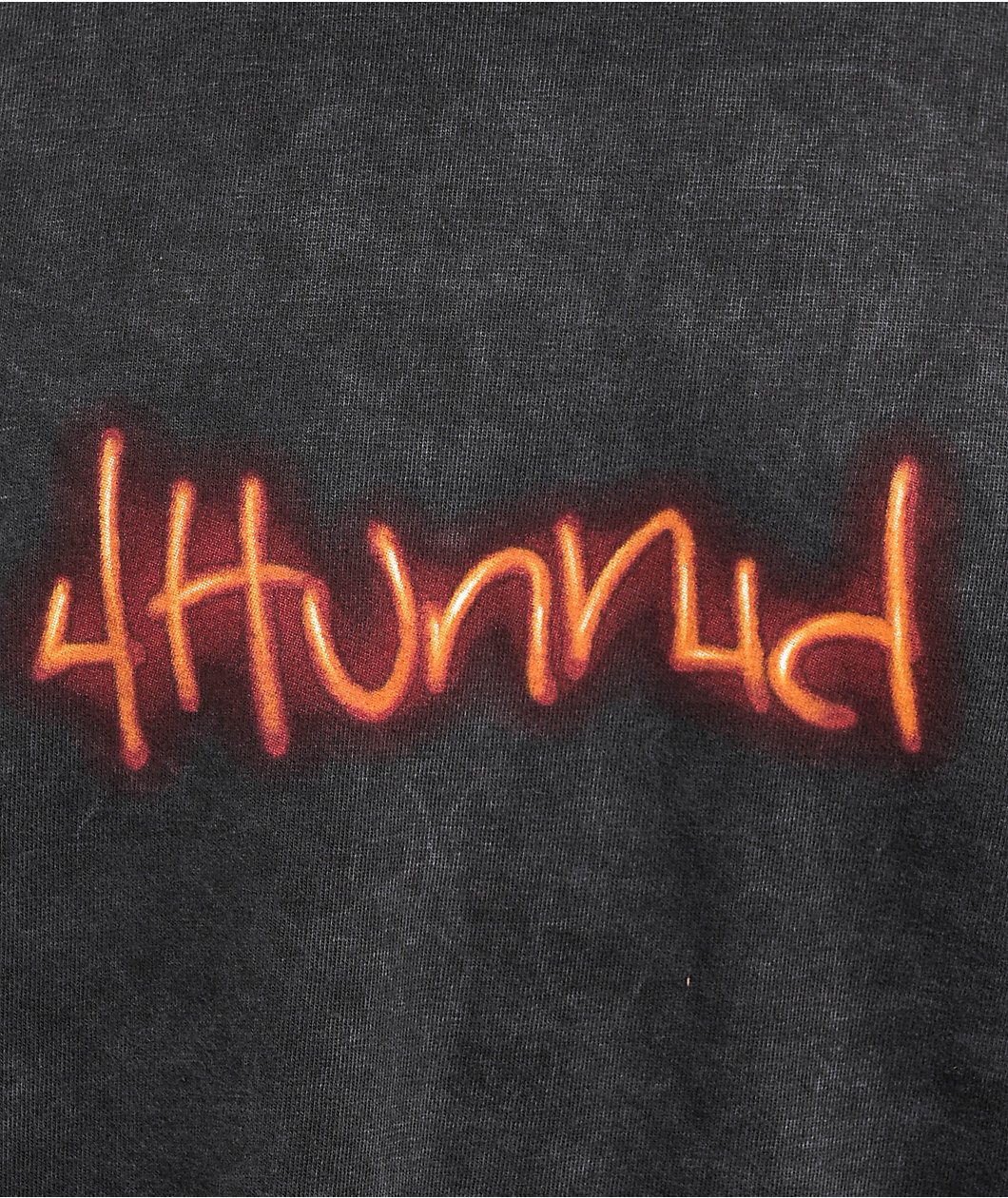 4Hunnid 4 Of A Kind Black Wash T-Shirt