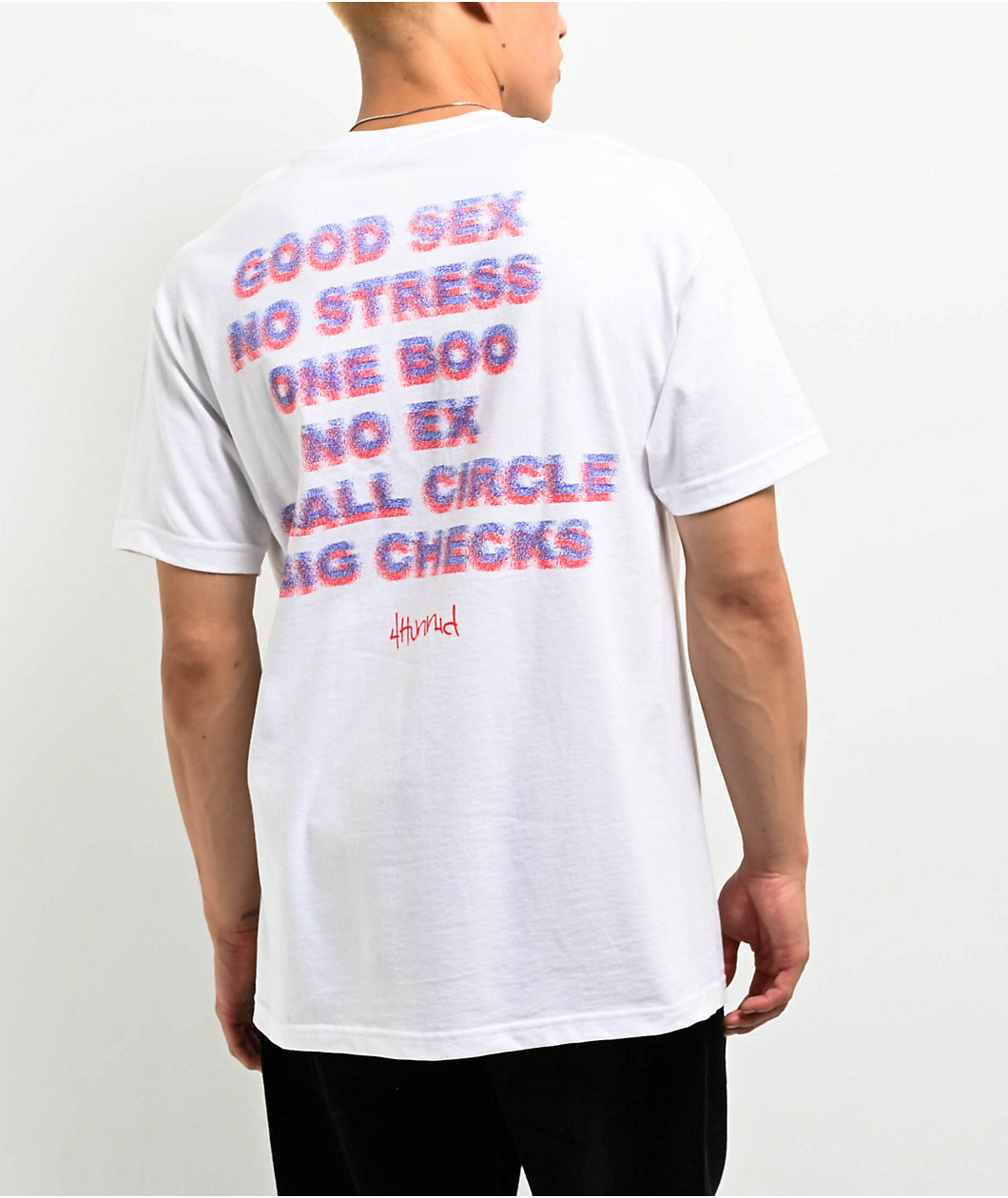 4Hunnid 4H Good Sex White T-Shirt