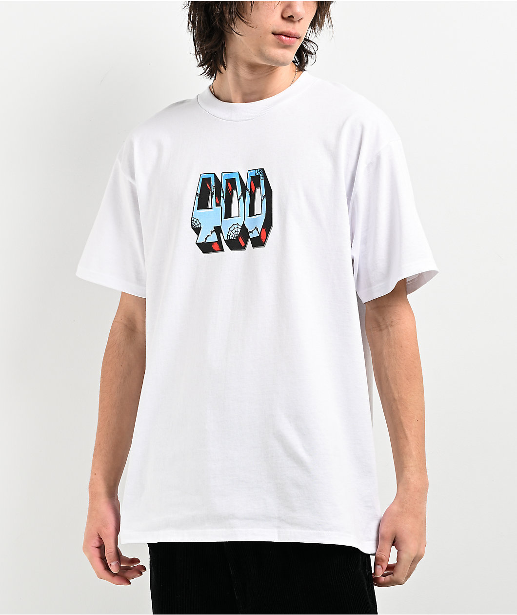 4Hunnid Block Buster White T-Shirt