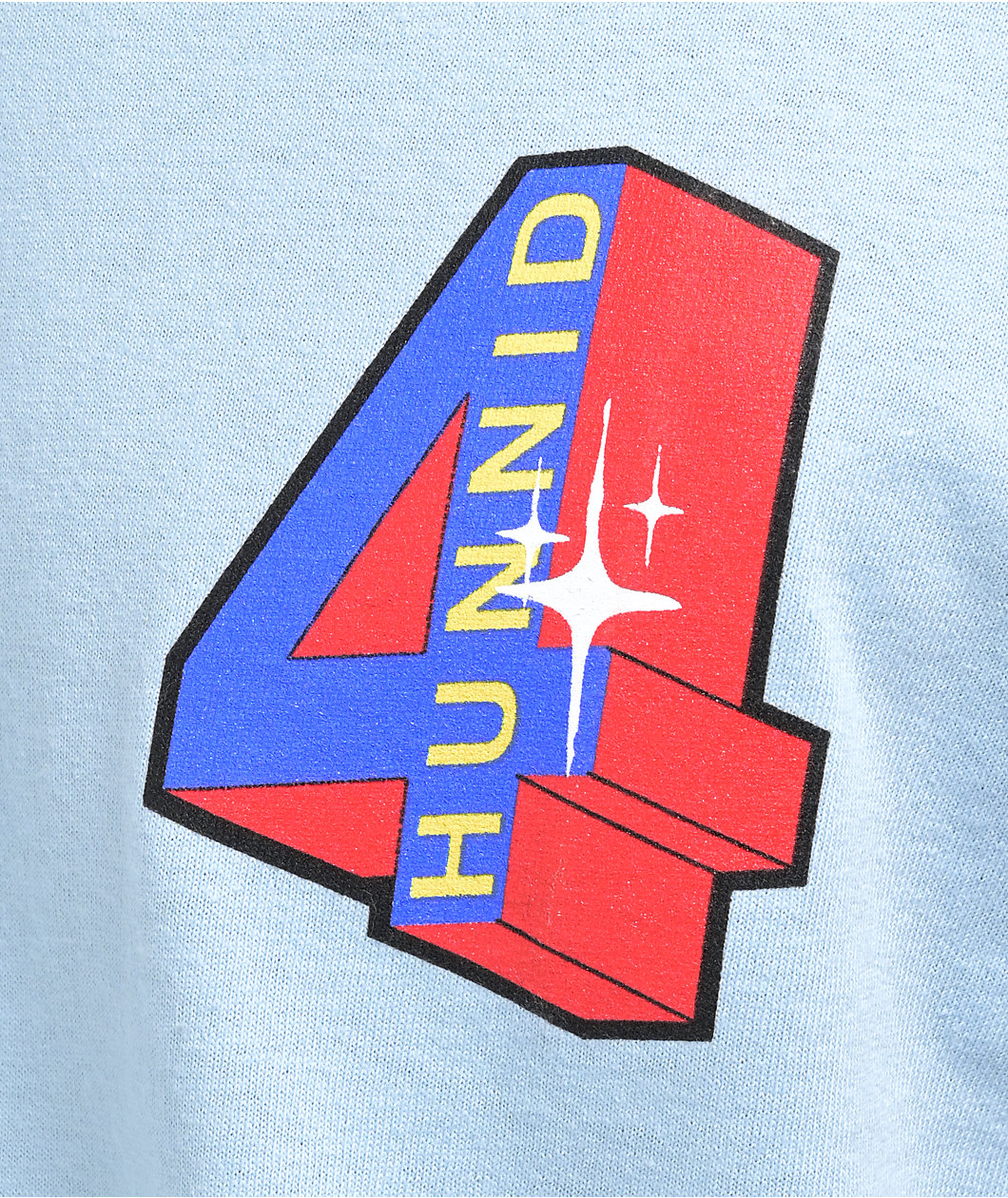4Hunnid Block Light Blue T-Shirt