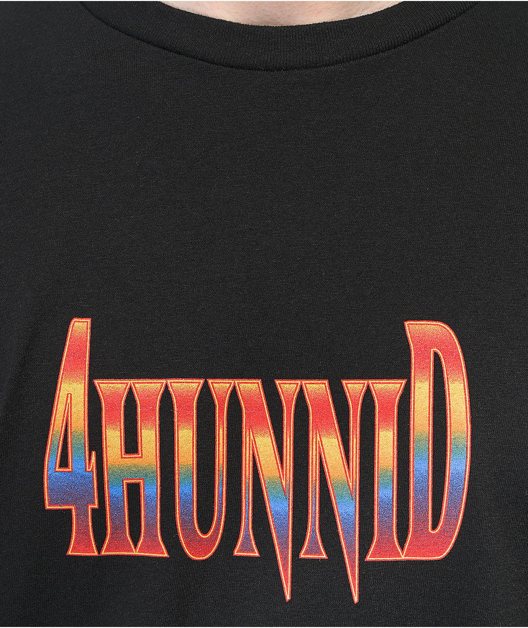 4Hunnid Classic Black T-Shirt