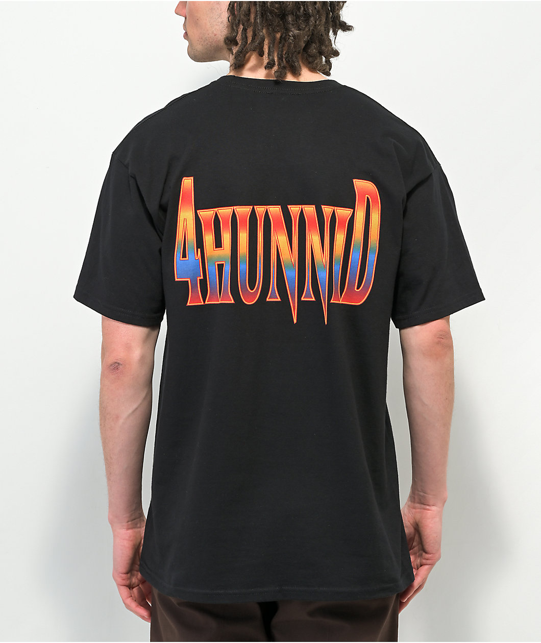 4Hunnid Classic Black T-Shirt