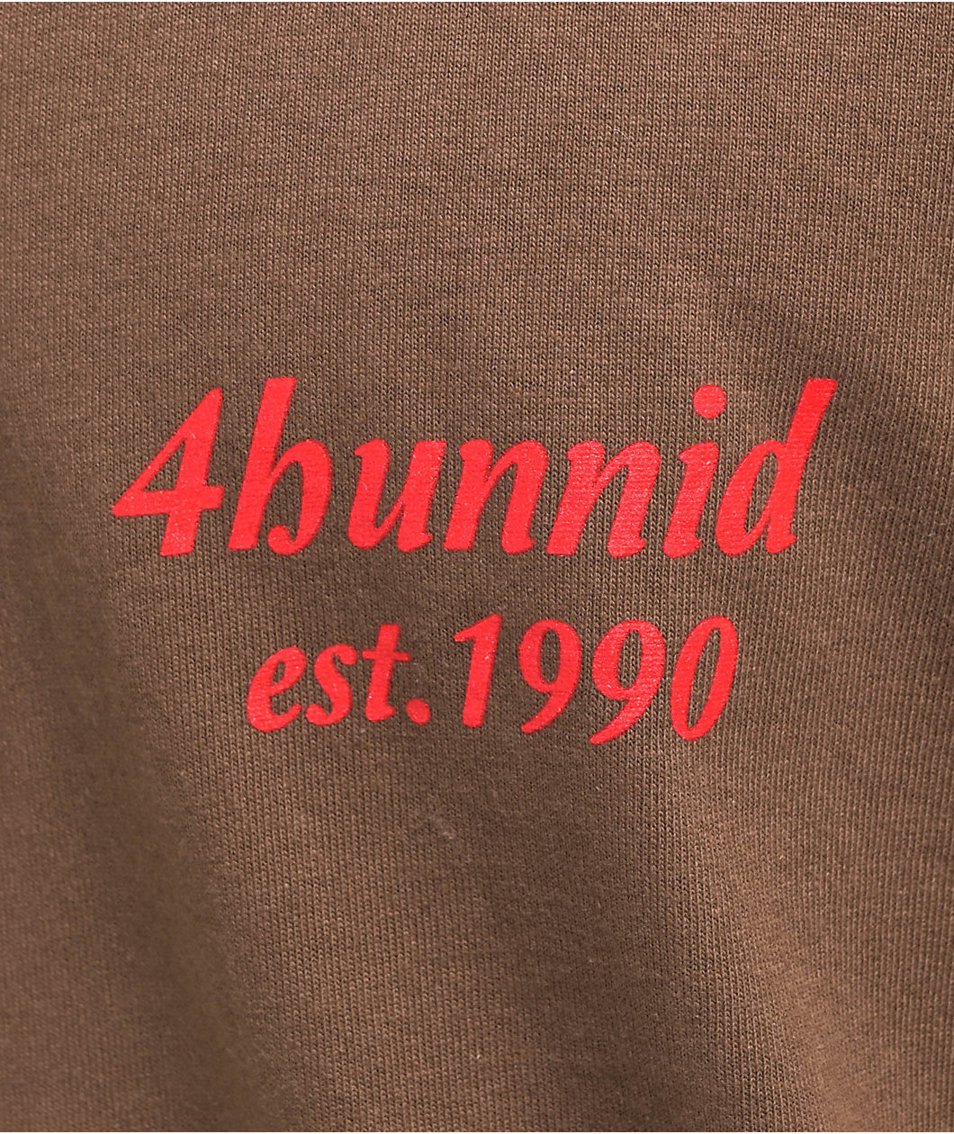 4Hunnid Est 1990 Brown T-Shirt