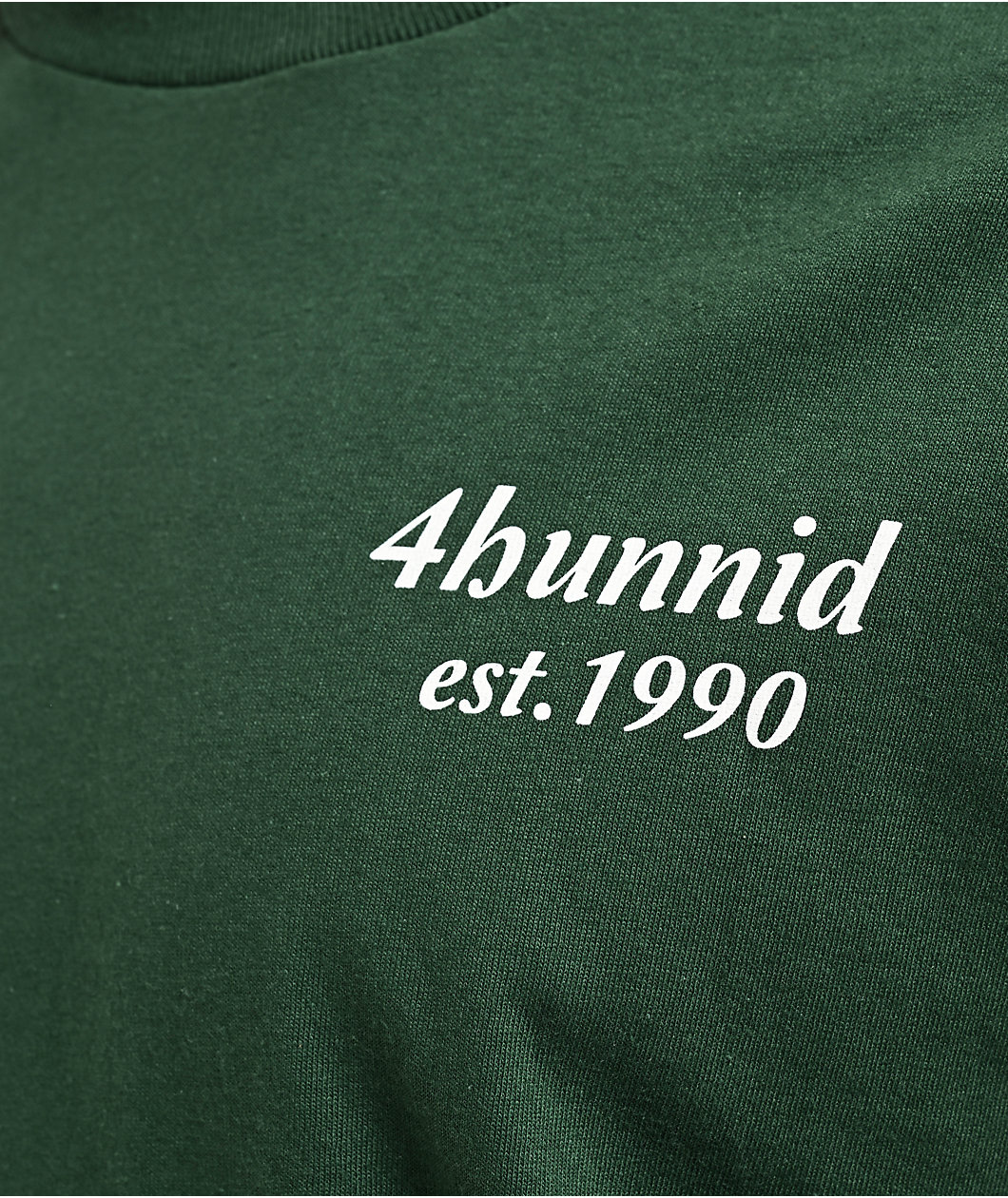 4Hunnid Est. 1990 Green T-Shirt