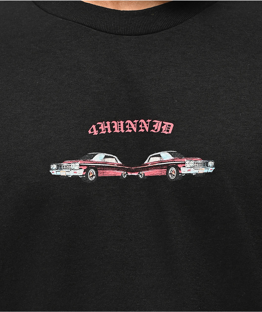 4Hunnid Low Lows 2 Black T-Shirt