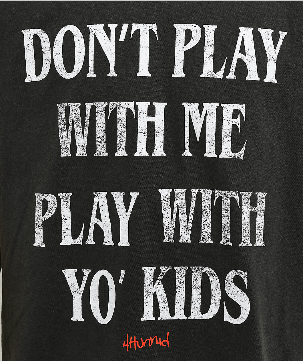 4Hunnid Play Vintage Black Tank Top