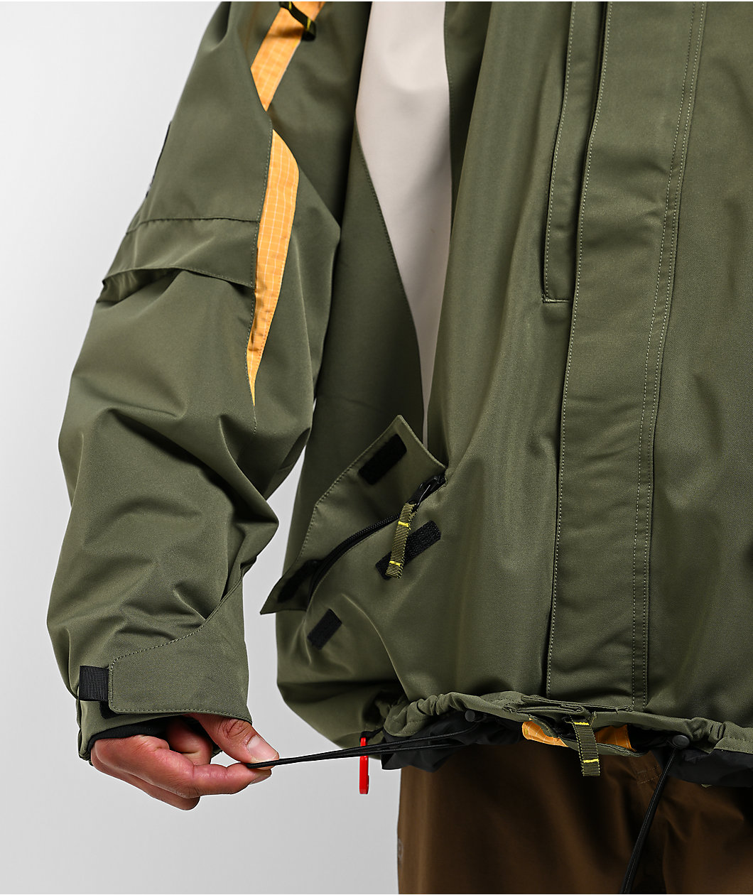 686 2003 Atom Olive 10K Snowboard Jacket