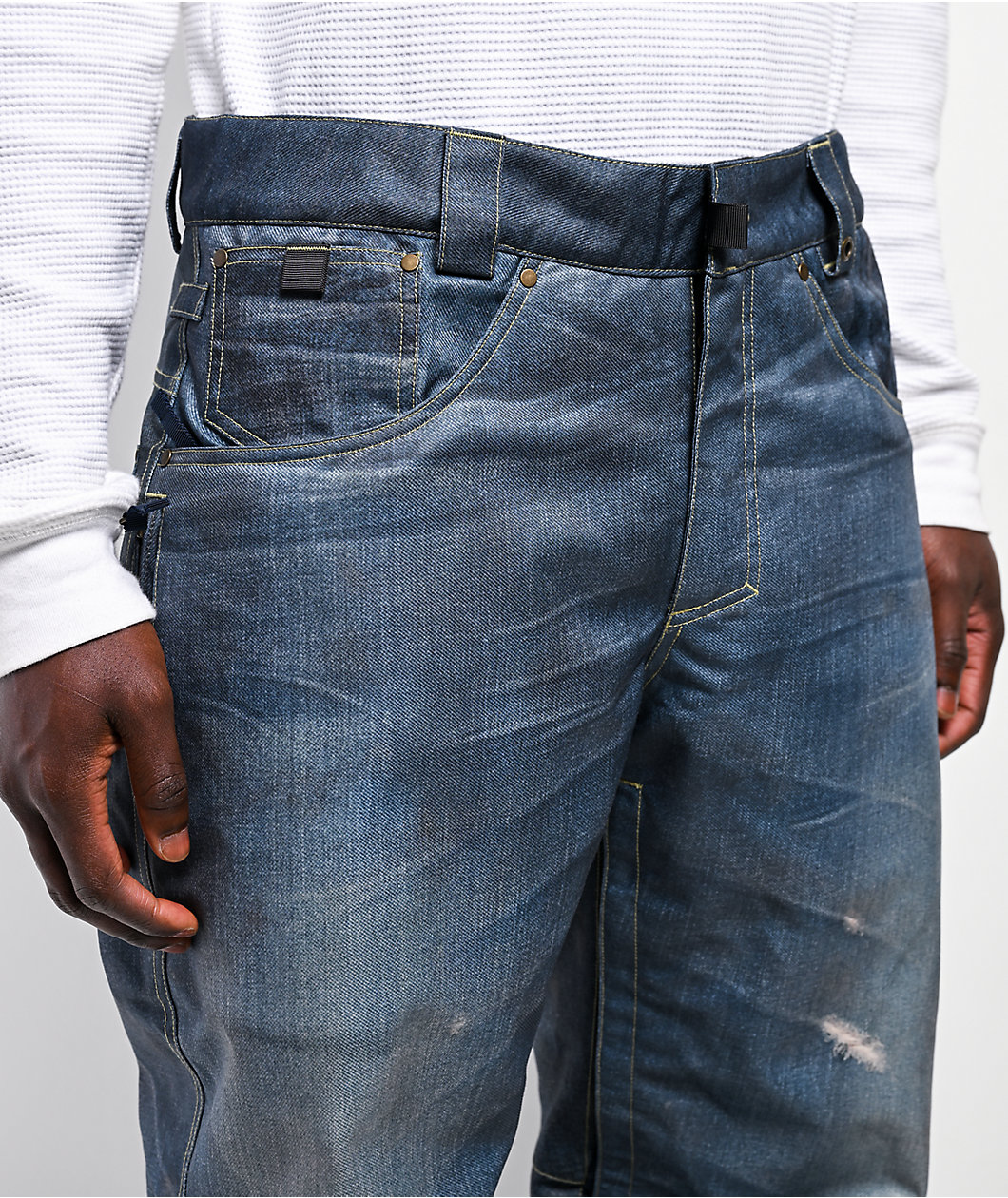 686 Deconstructed Denim Indigo 10K Snowboard Pants