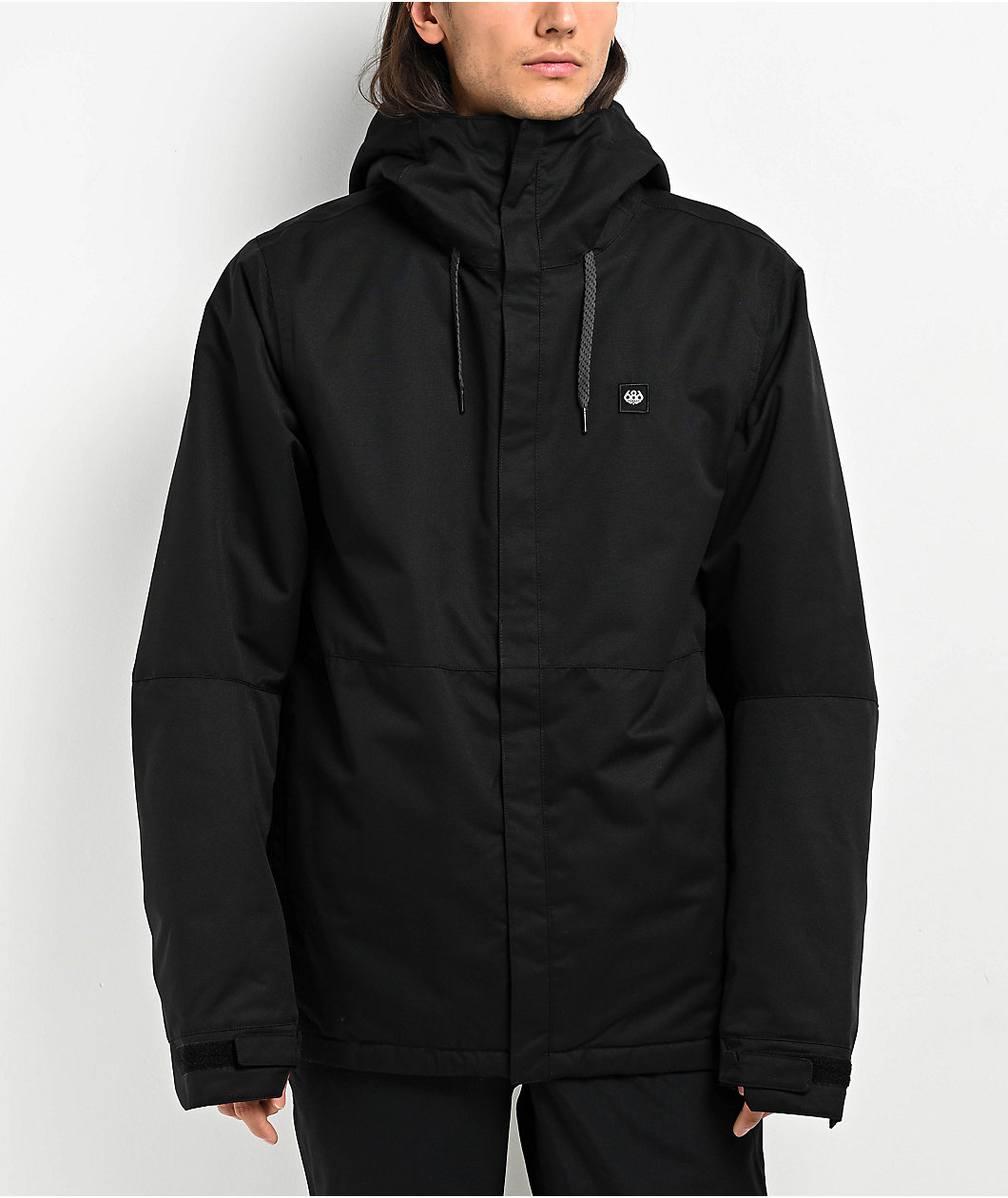 686 Foundation Insulated Black 10K Snowboard Jacket