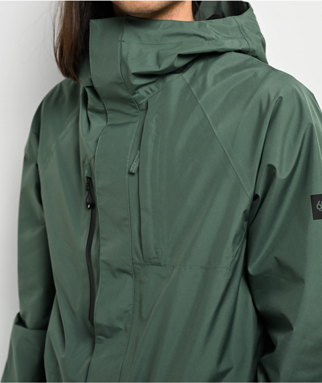 686 Gore-Tex Core Shell Cypress Green Snowboard Jacket