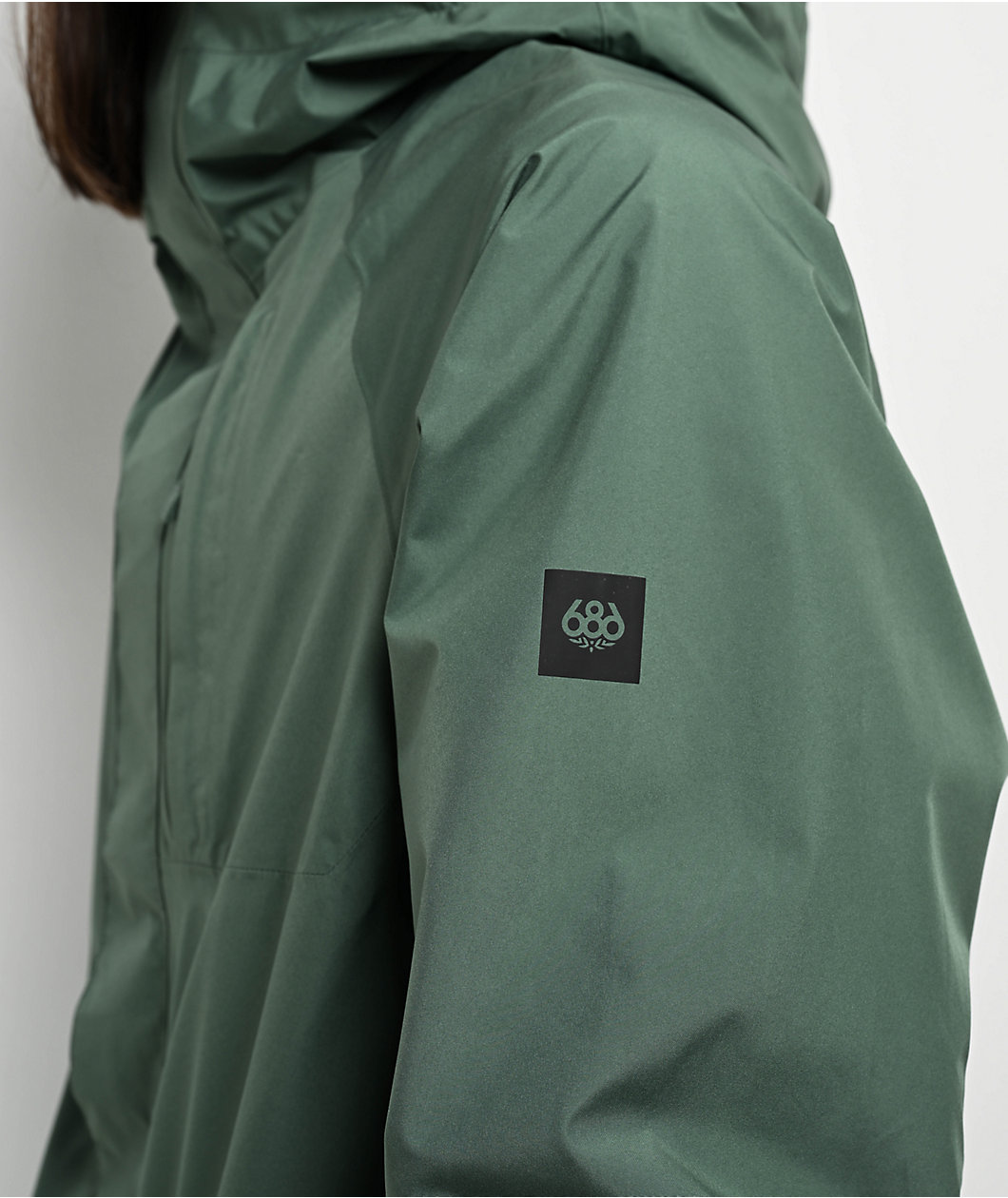 686 Gore-Tex Core Shell Cypress Green Snowboard Jacket