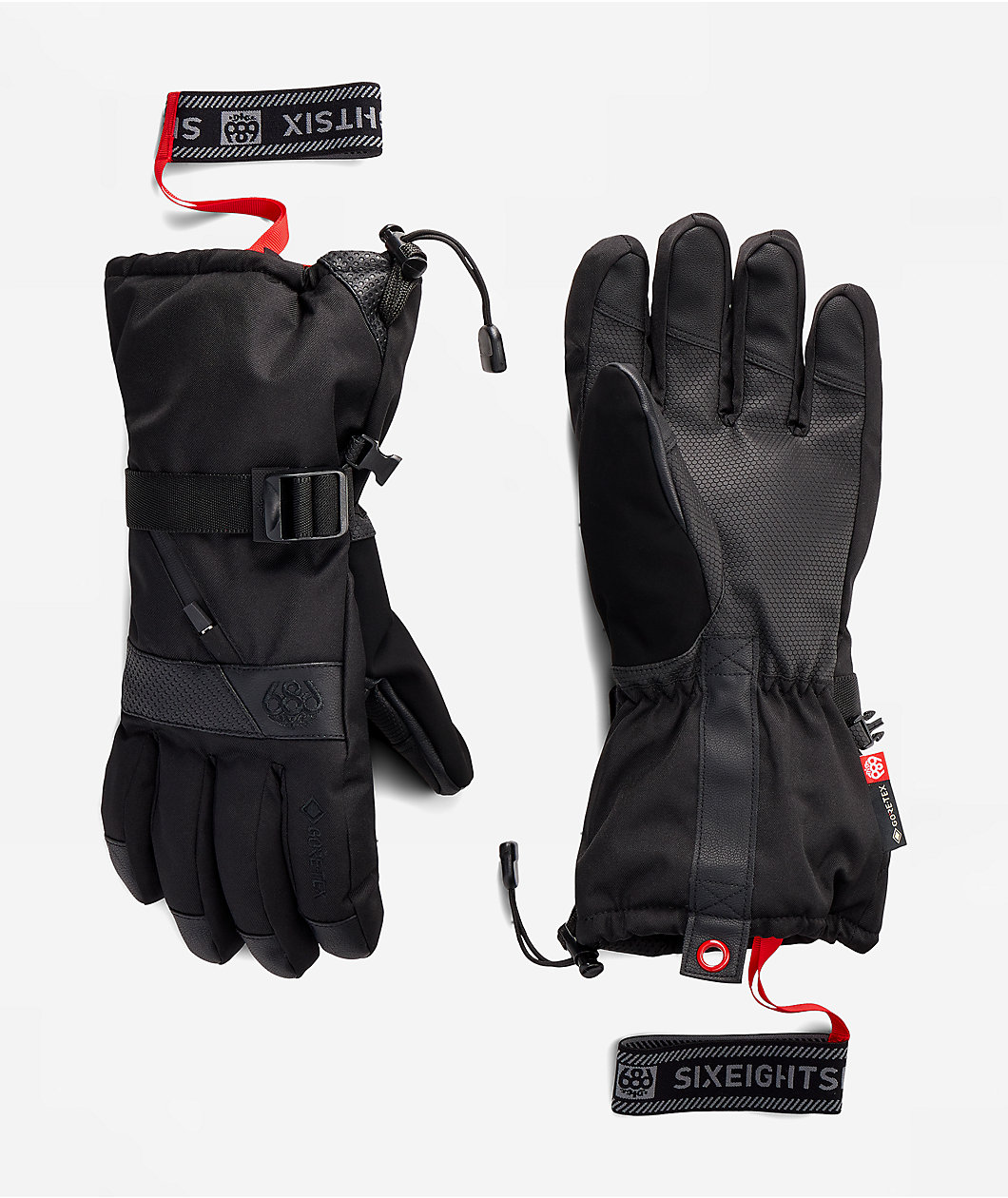686 Smarty GORE-TEX Black Snowboarding Gloves