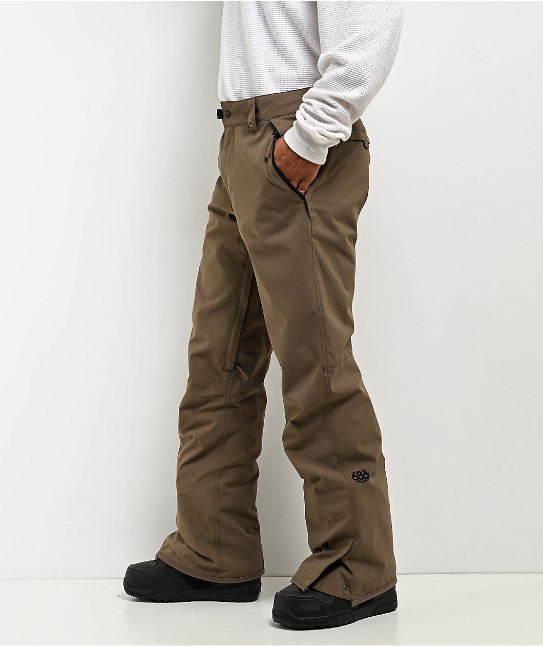 686 Standard Khaki 10K Snowboard Pants