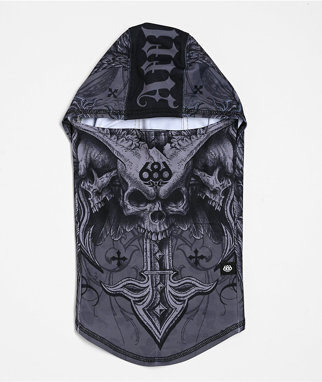 686 x Affliction Black Hinged Balaclava