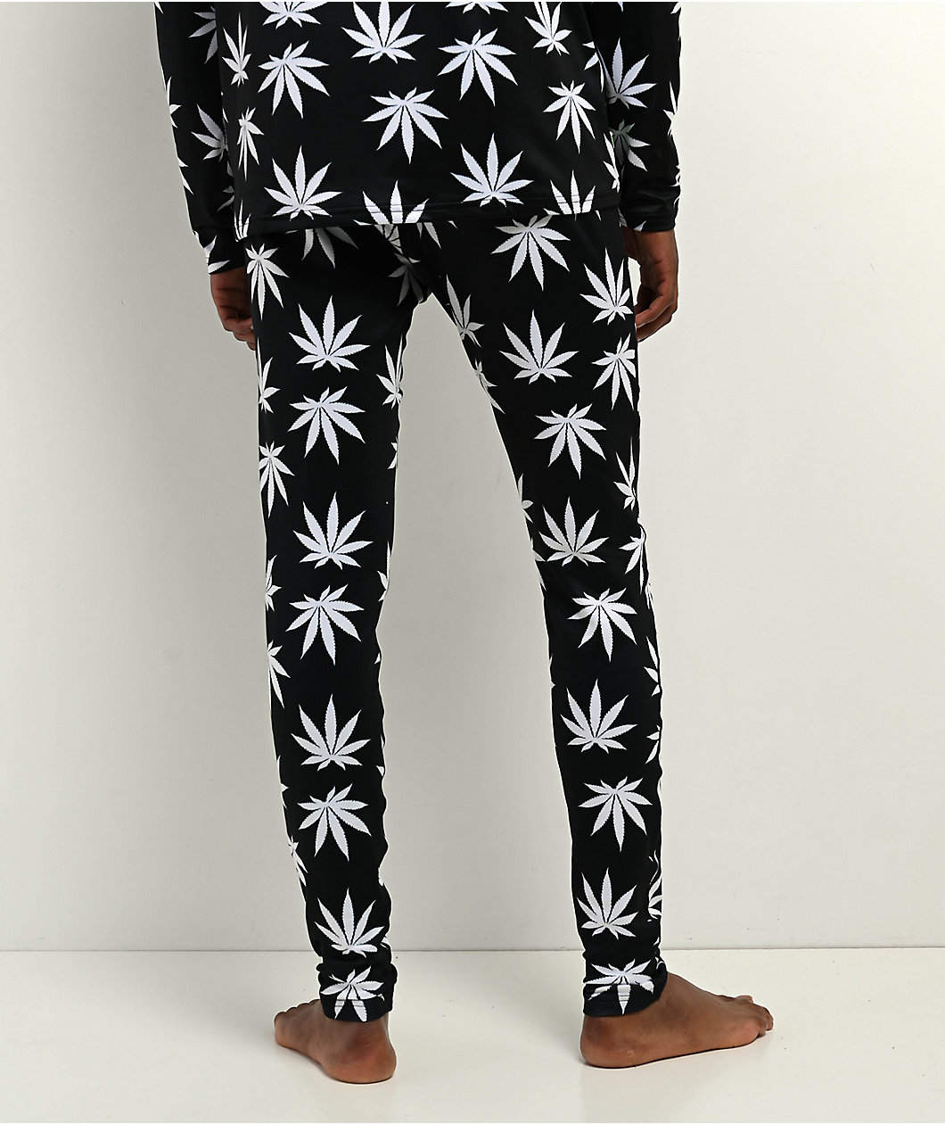 686 x HUF Plantlife Black Lounge Pants