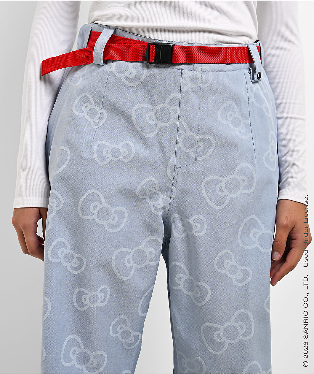 686 x Hello Kitty® Lil Bow Denim 10K Shell Snowboard Pants