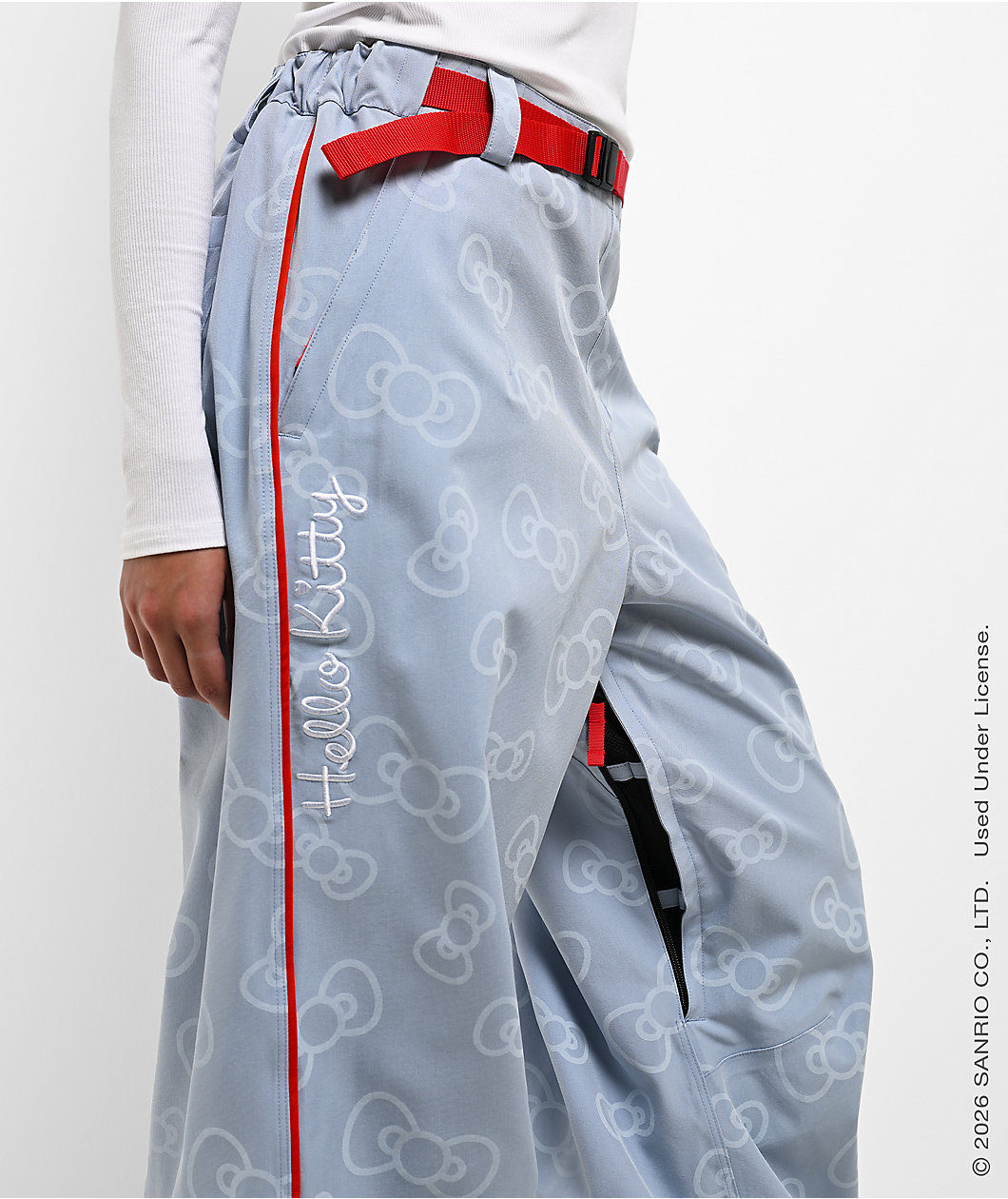 686 x Hello Kitty® Lil Bow Denim 10K Shell Snowboard Pants