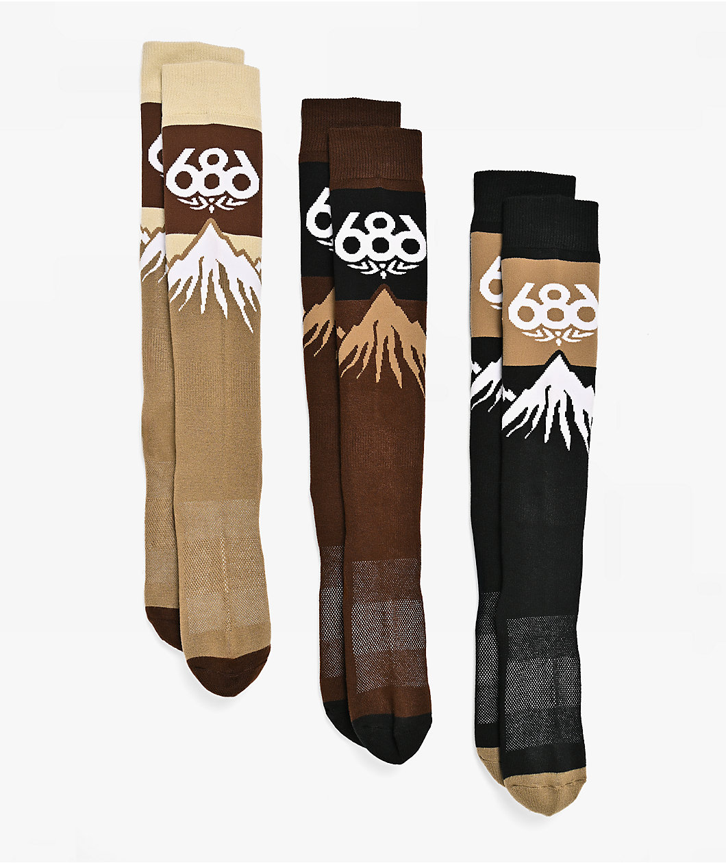 686 x Hello Kitty 2 Pack Snow Socks