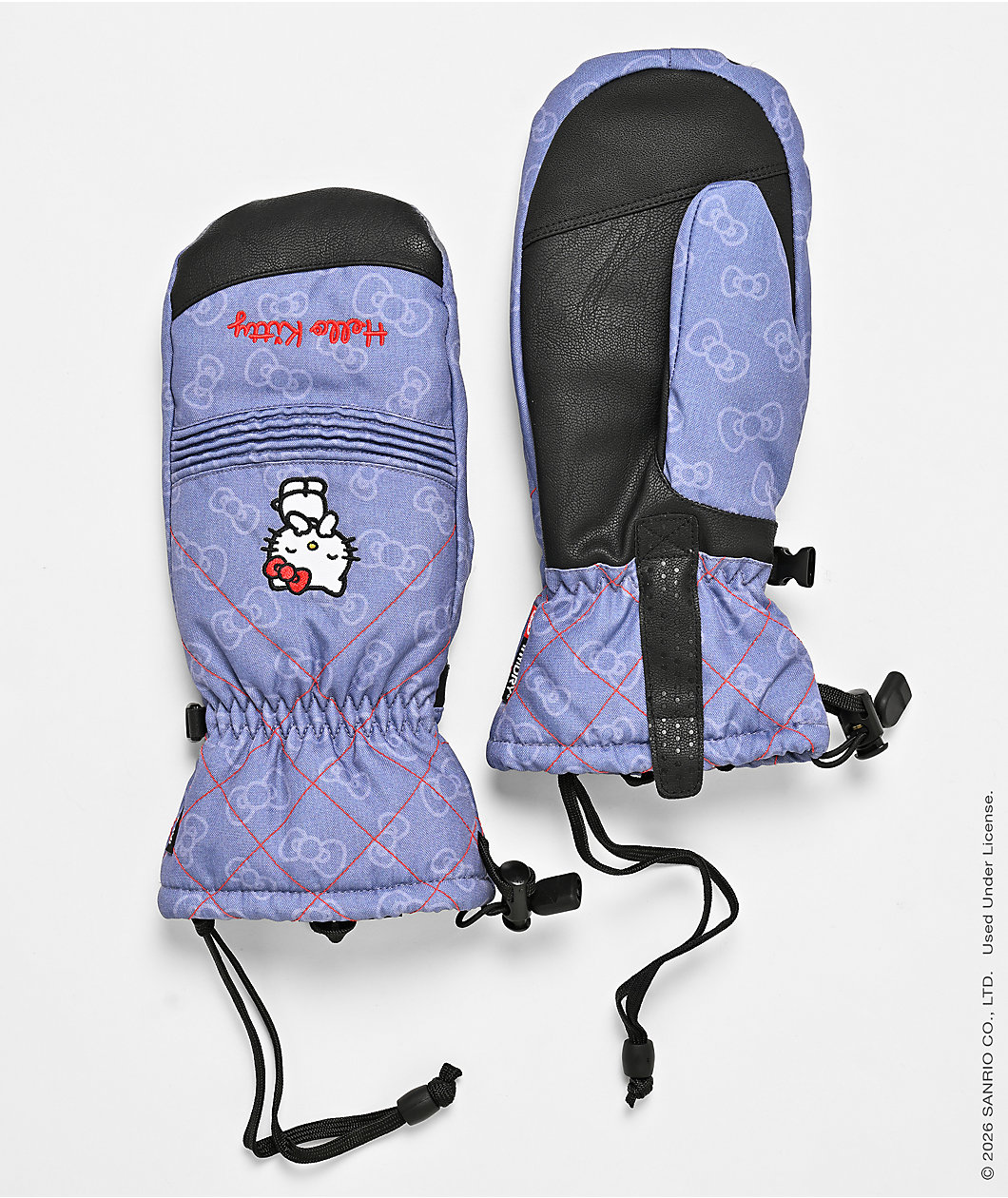 686 x Hello Kitty Women's Jubilee™ Blue 10K Snowboard Mittens