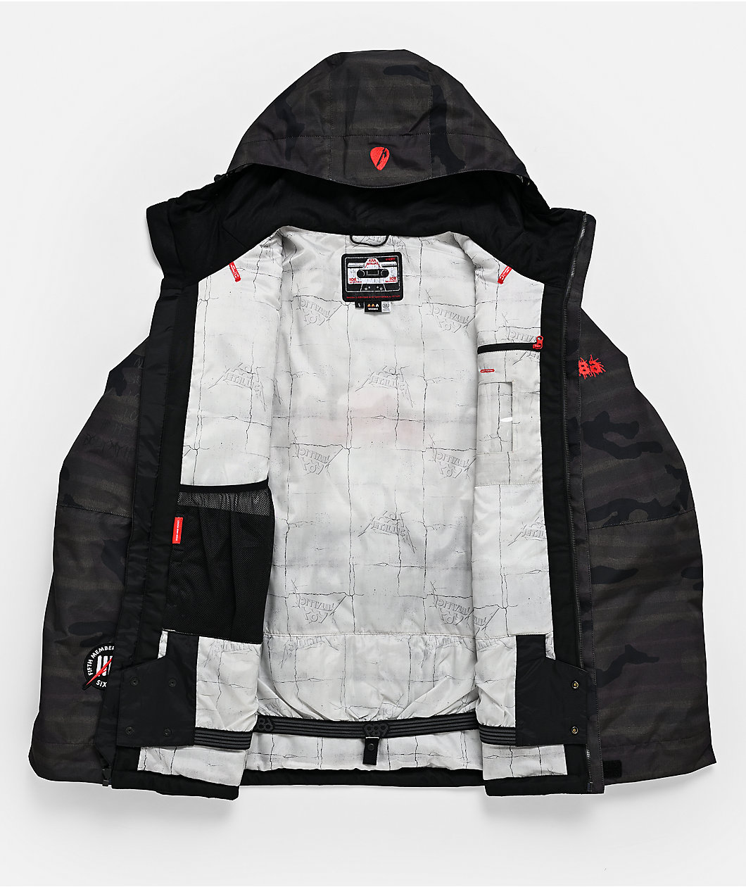 686 x Metallica One Camo 10K Snowboard Jacket