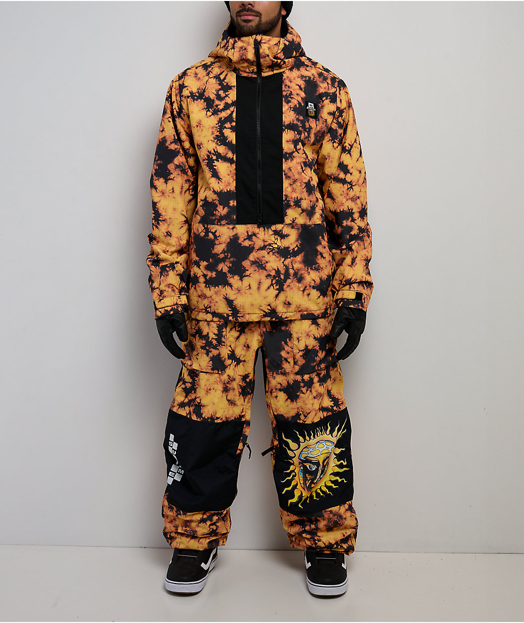 686 x Sublime Shell Yellow 10K Snowboard Pants