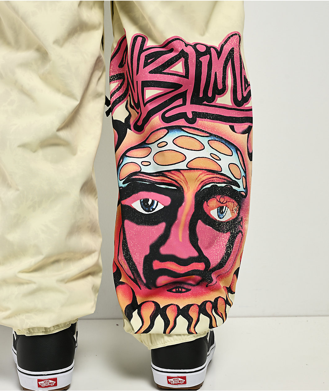 686 x Sublime Yellow Tie Dye 10K Snowboard Pants