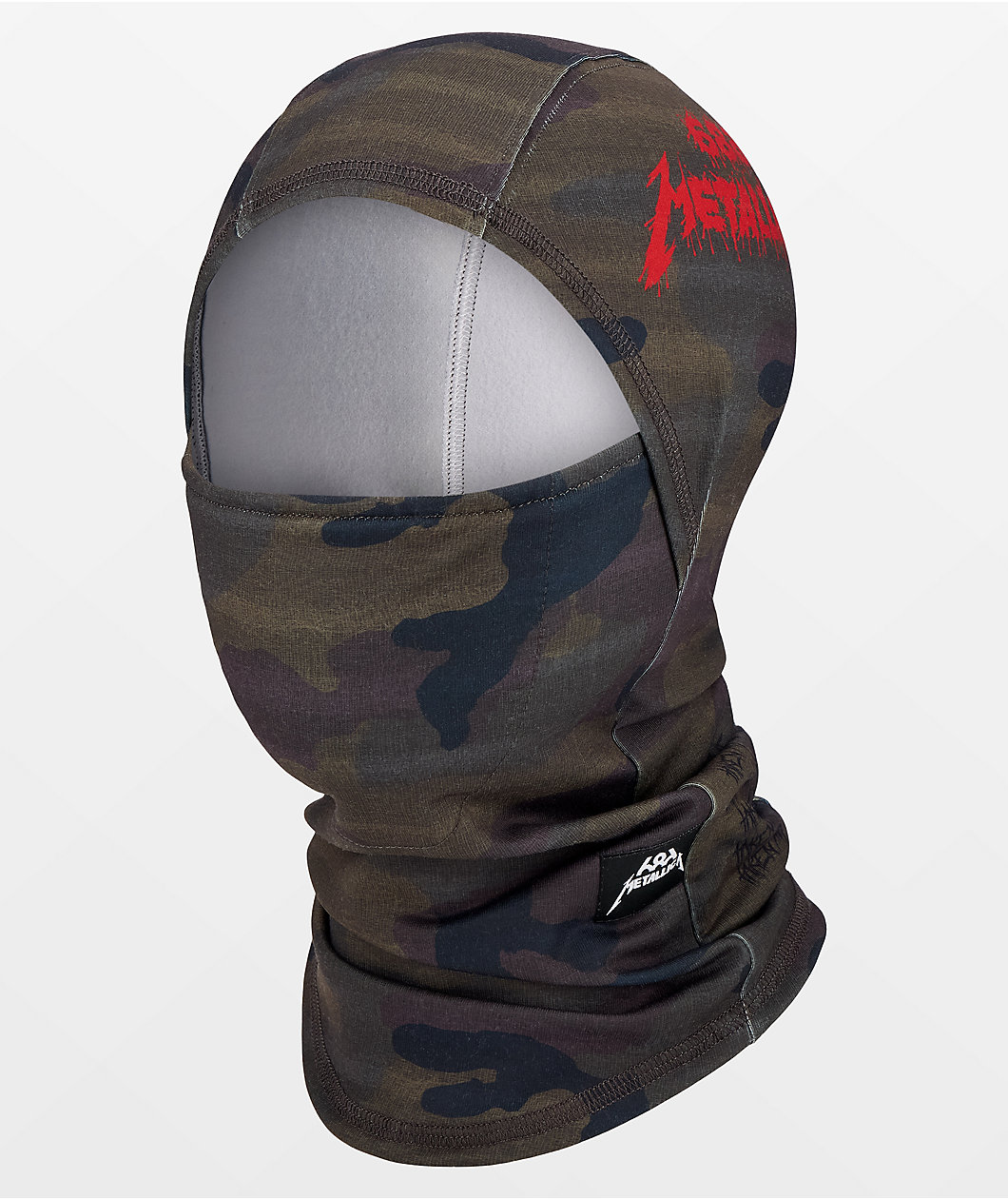 687 x Metallica Hurra Camo Hinged Balaclava