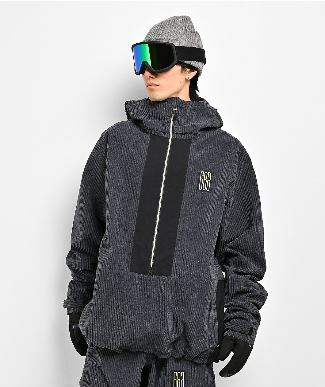 689 Ghost™ 2.5L Navy Corduroy 10K Anorak Snowboard Jacket