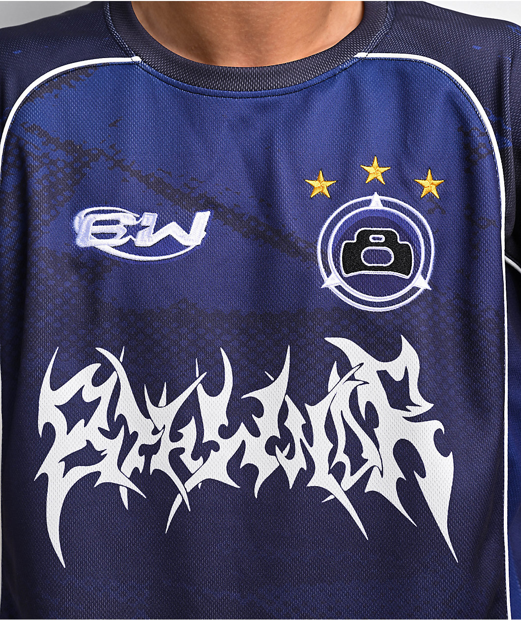 8THWNDR 8W Blue Soccer Jersey