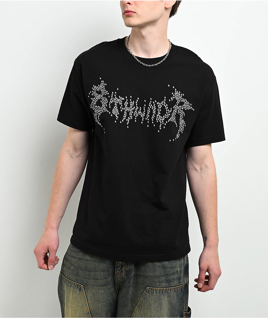 8THWNDR WebCrawler Black T-Shirt